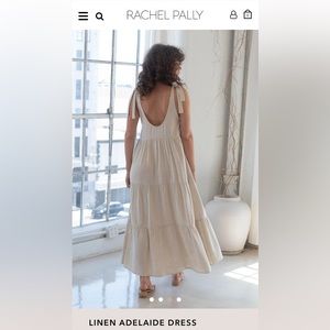 RACHEL PALLY LINEN ADELAIDE DRESS - NATURAL